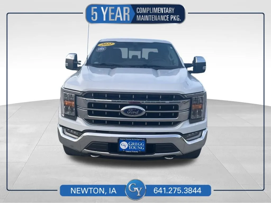 White 2022 Ford F-150 Lariat for sale in Newton, IA
