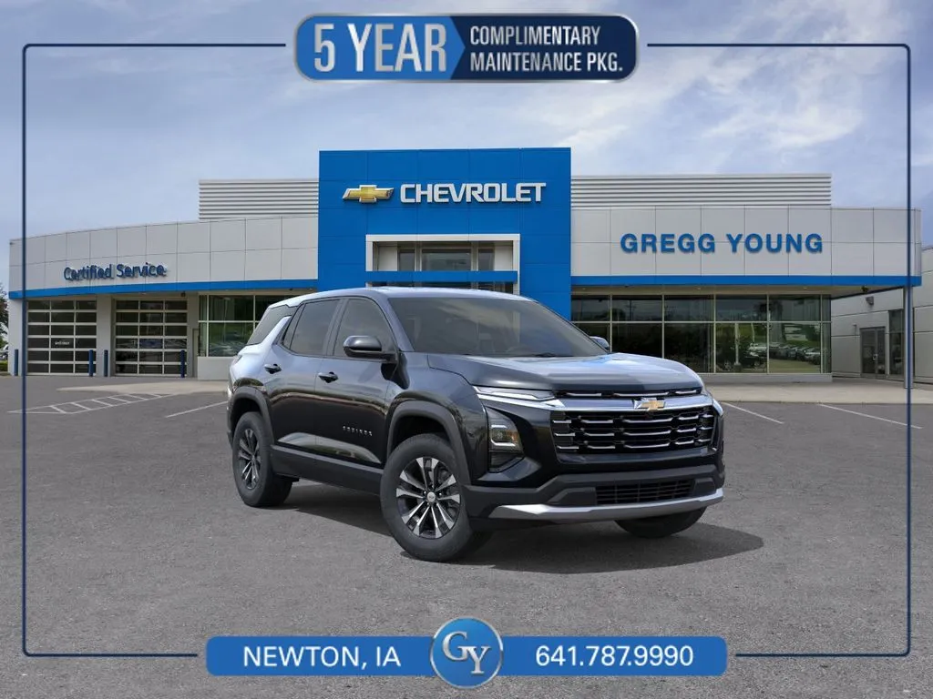 Black 2026 Chevrolet Equinox LT for sale in Newton, IA