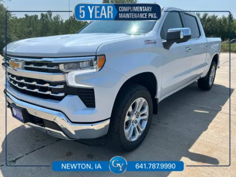 White 2026 Chevrolet Silverado 1500 LTZ for sale in Newton, IA