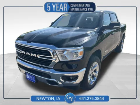 Black 2021 Ram 1500 Big Horn/Lone Star for sale in Newton, IA
