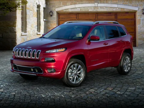 Red 2017 Jeep Cherokee Overland for sale in Newton, IA