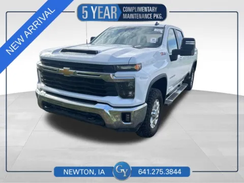 White 2024 Chevrolet Silverado 2500HD LT for sale in Newton, IA