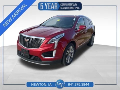 Red 2024 Cadillac XT5 Premium Luxury for sale in Newton, IA