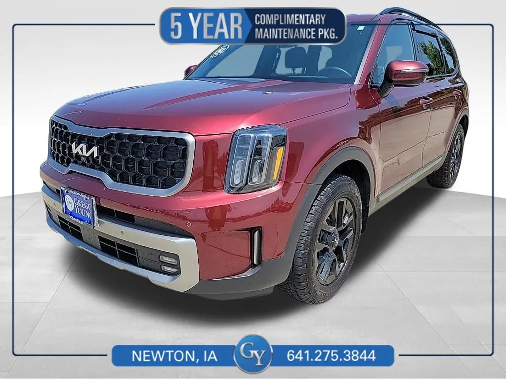 Red 2023 Kia Telluride SX X-Pro for sale in Newton, IA