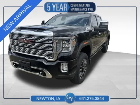 Black 2021 GMC Sierra 2500HD Denali for sale in Newton, IA