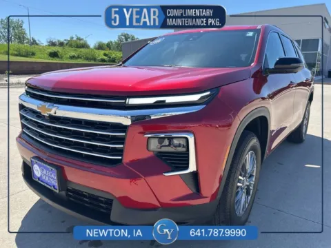Red 2026 Chevrolet Traverse LT for sale in Newton, IA