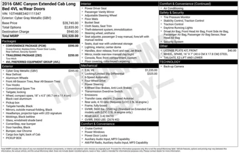 Photos of 2016 GMC Canyon for sale in Newton, IA at Gregg Young of Newton