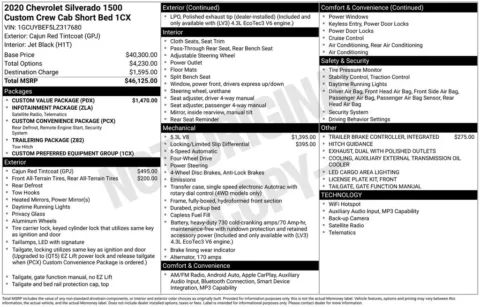 Photos of 2020 Chevrolet Silverado 1500 Custom for sale in Newton, IA at Gregg Young of Newton