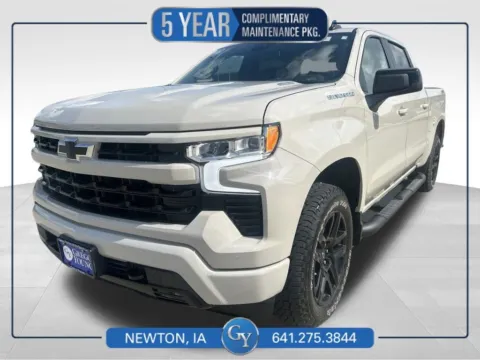 White 2026 Chevrolet Silverado 1500 RST for sale in Newton, IA