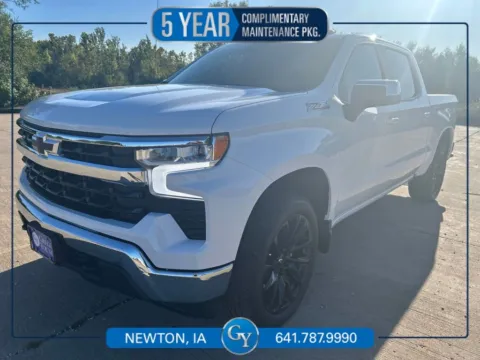 White 2026 Chevrolet Silverado 1500 LT for sale in Newton, IA