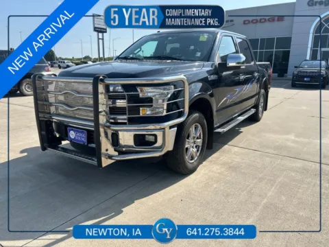 Black 2016 Ford F-150 Lariat for sale in Newton, IA