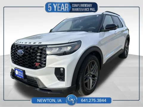 White 2026 Ford Explorer ST for sale in Newton, IA