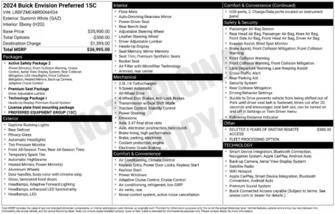 Photos of 2024 Buick Envision Preferred for sale in Newton, IA at Gregg Young of Newton