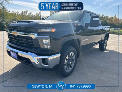 Black 2026 Chevrolet Silverado 2500 HD LT for sale in Newton, IA