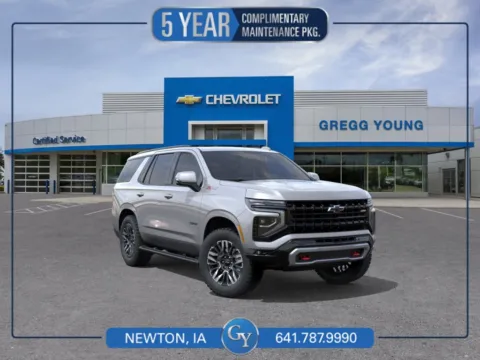 Gray 2027 Chevrolet Tahoe Z71 for sale in Newton, IA