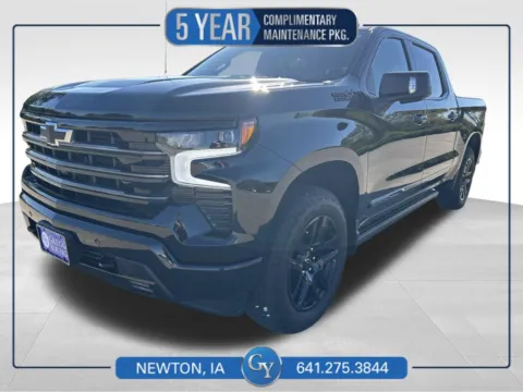 Black 2026 Chevrolet Silverado 1500 High Country for sale in Newton, IA