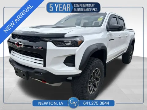 White 2024 Chevrolet Colorado ZR2 for sale in Newton, IA