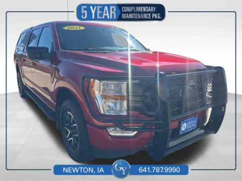 Red 2021 Ford F-150 XLT for sale in Newton, IA
