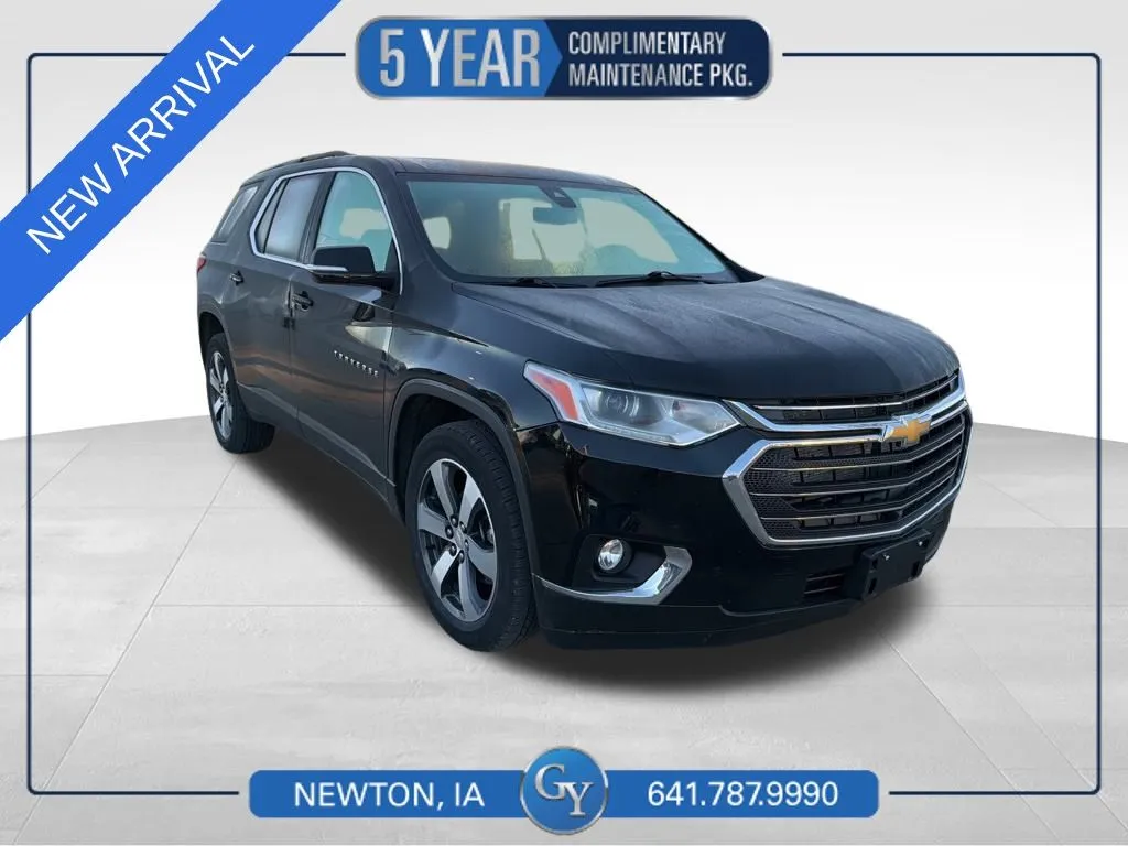 Black 2020 Chevrolet Traverse 3LT for sale in Newton, IA