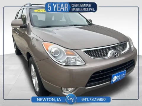 Gold 2010 Hyundai Veracruz Limited for sale in Newton, IA