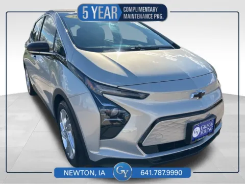 Silver 2023 Chevrolet Bolt EV 1LT for sale in Newton, IA