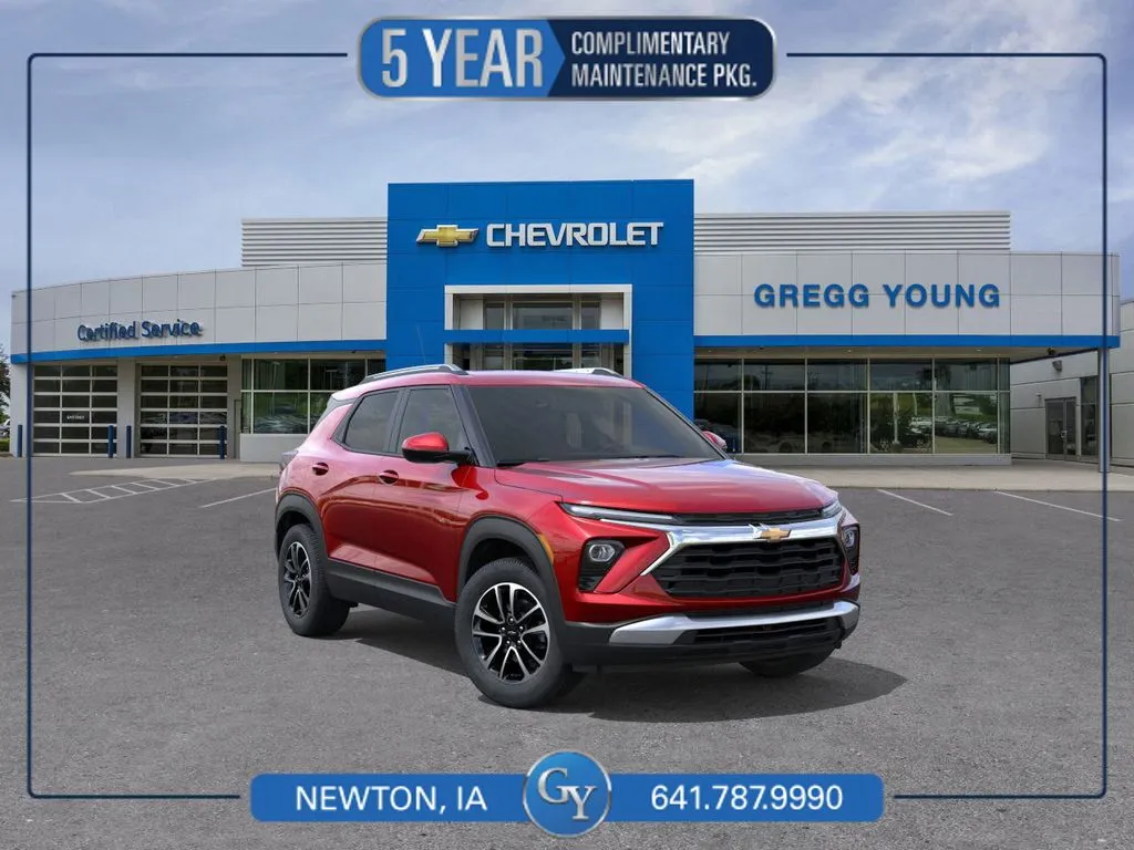 Red 2026 Chevrolet TrailBlazer LT for sale in Newton, IA