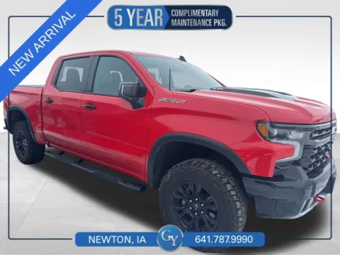 Red 2022 Chevrolet Silverado 1500 ZR2 for sale in Newton, IA