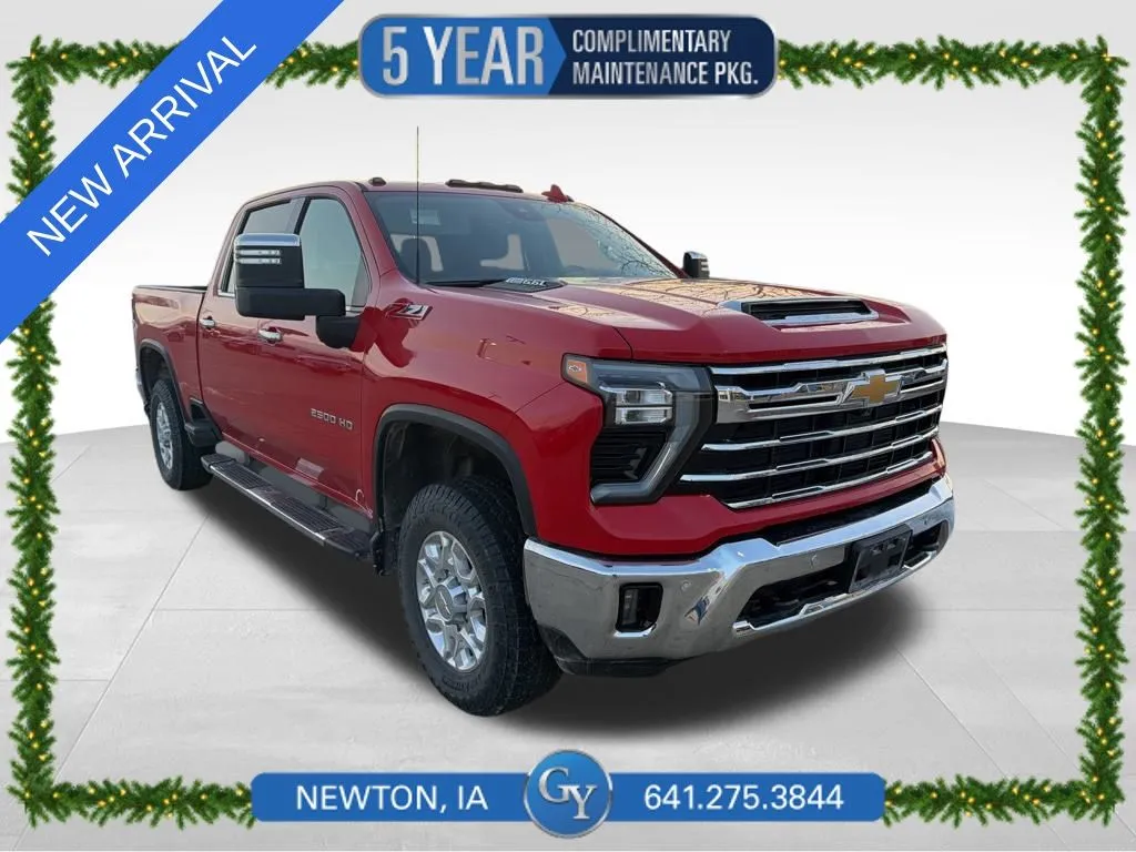 Red 2024 Chevrolet Silverado 2500HD LTZ for sale in Newton, IA