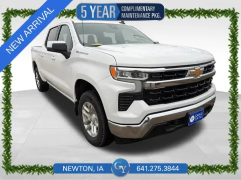 White 2024 Chevrolet Silverado 1500 LT for sale in Newton, IA