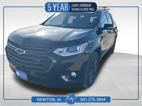 Black 2021 Chevrolet Traverse RS for sale in Newton, IA