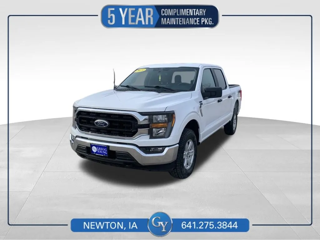 White 2023 Ford F-150 XLT for sale in Newton, IA