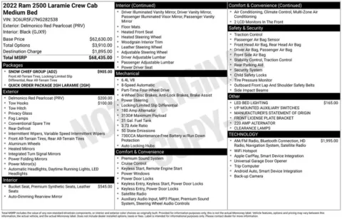 Photos of 2022 Ram 2500 Laramie for sale in Newton, IA at Gregg Young Chevrolet Newton