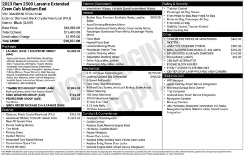Photos of 2023 Ram 2500 Laramie for sale in Newton, IA at Gregg Young Chevrolet Newton