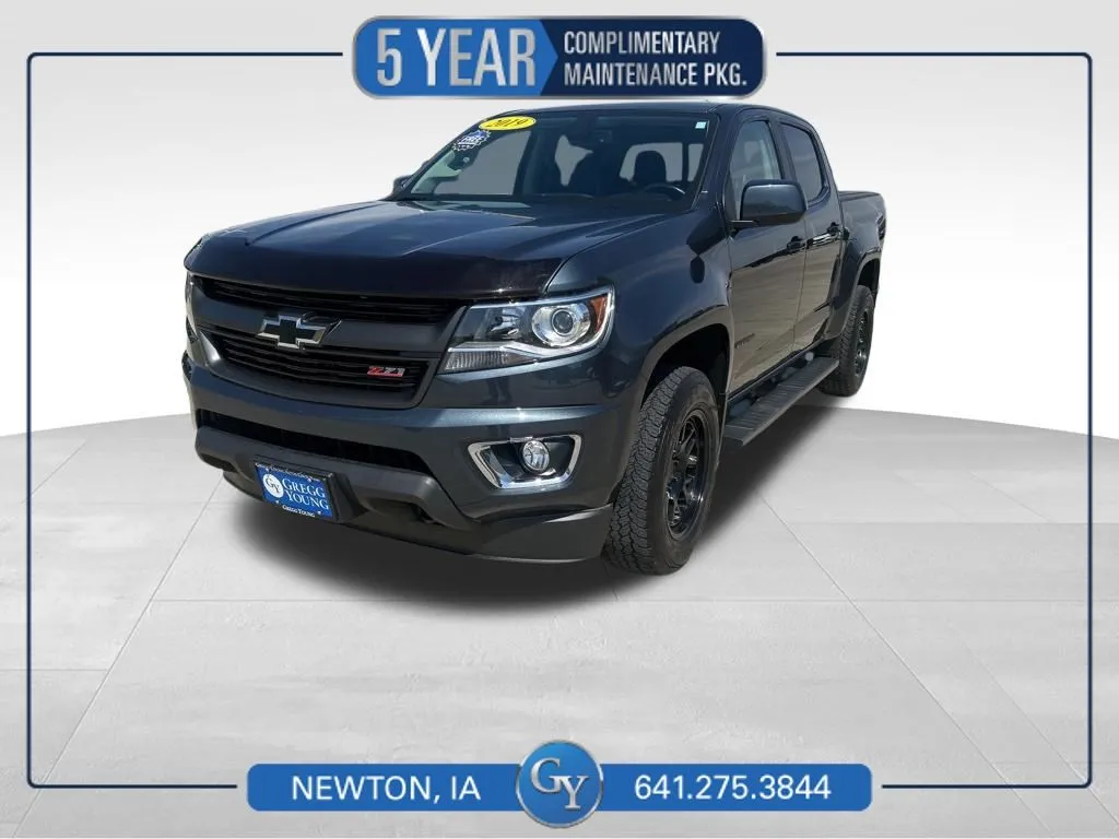 Gray 2019 Chevrolet Colorado Z71 for sale in Newton, IA