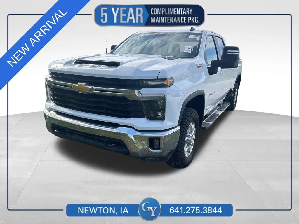 White 2024 Chevrolet Silverado 2500HD LT for sale in Newton, IA
