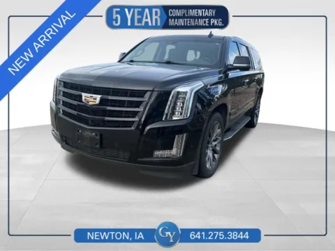 Black 2019 Cadillac Escalade ESV Luxury for sale in Newton, IA