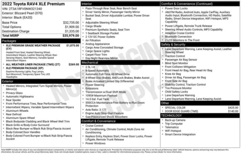 Photos of 2022 Toyota RAV4 XLE Premium for sale in Newton, IA at Gregg Young Chevrolet Newton