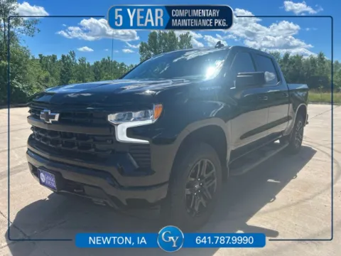 Black 2026 Chevrolet Silverado 1500 RST for sale in Newton, IA