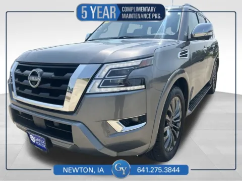 Gray 2023 Nissan Armada Platinum for sale in Newton, IA