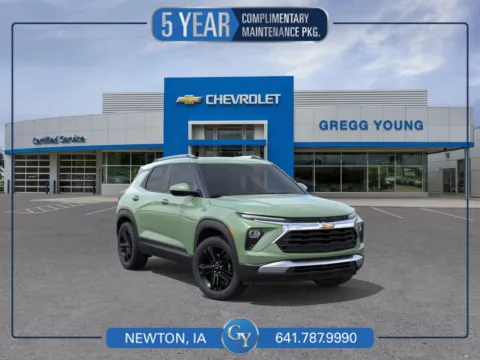 Green 2026 Chevrolet TrailBlazer LT for sale in Newton, IA