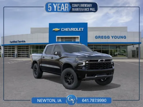 Black 2026 Chevrolet Silverado 1500 ZR2 for sale in Newton, IA