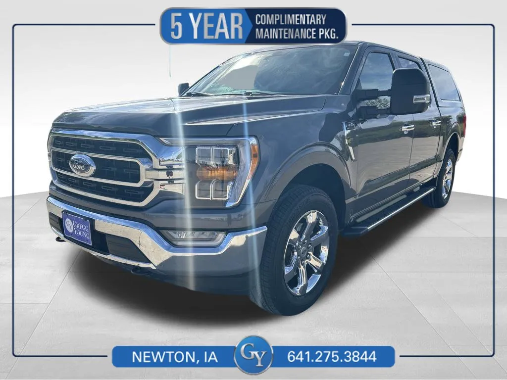 Gray 2022 Ford F-150 XLT for sale in Newton, IA