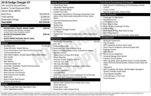 Photos of 2018 Dodge Charger GT for sale in Newton, IA at Gregg Young Chevrolet Newton