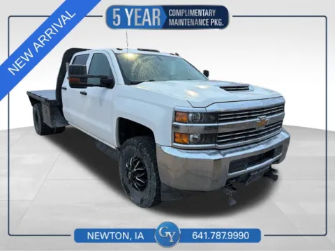 White 2018 Chevrolet Silverado 3500HD Work Truck for sale in Newton, IA