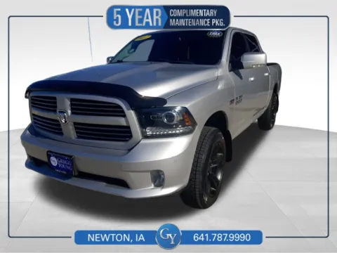 Silver 2017 Ram 1500 Sport for sale in Newton, IA