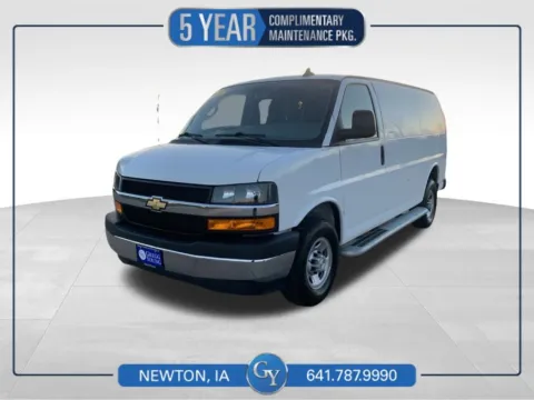White 2023 Chevrolet Express 2500 Work Van for sale in Newton, IA