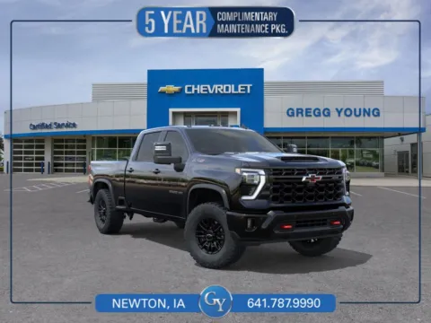 Black 2025 Chevrolet Silverado 2500HD ZR2 for sale in Newton, IA