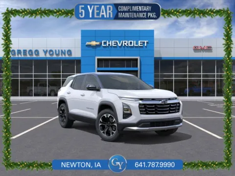 White 2026 Chevrolet Equinox LT for sale in Newton, IA