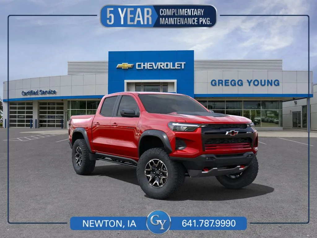 Red 2025 Chevrolet Colorado ZR2 for sale in Newton, IA