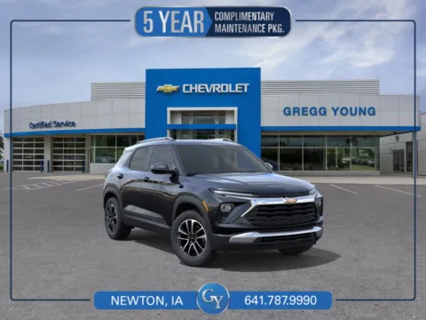 Black 2026 Chevrolet TrailBlazer LT for sale in Newton, IA